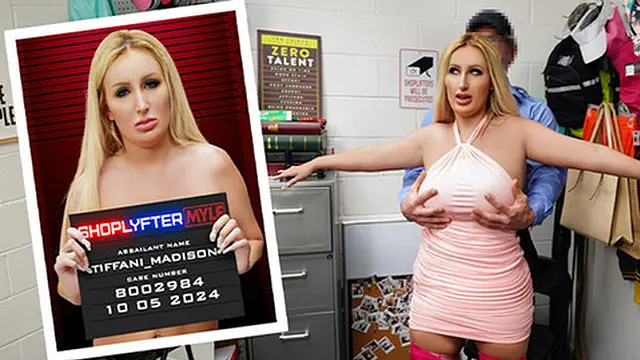 Blonde MILF Shoplifts and Gets Swift Stripsearch - Shoplyfter Milf