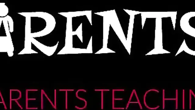 Cute teen gets doggystyled by hunk following a BJ in a threesome