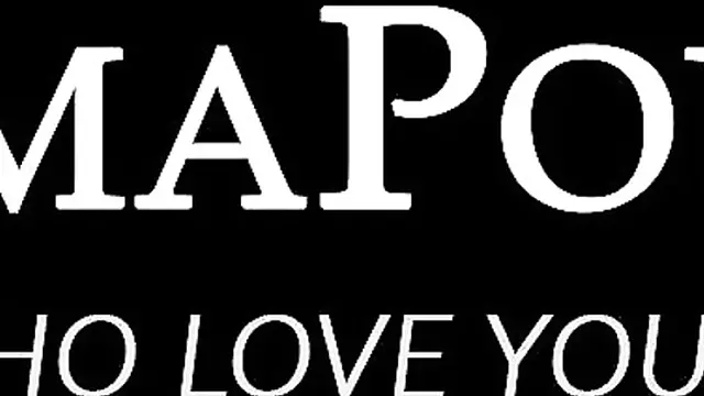 Curvy mature woman pleases younger man with long &mdash;  messy blowjob