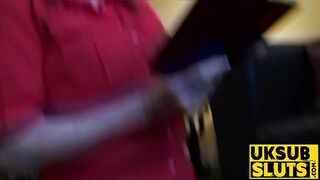 UKSubSluts com - Mature MILF pleasures sub with skill and deepthroat