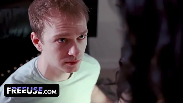 Big Titted milf Teaches Her Horny🥵 boyfriend Before College