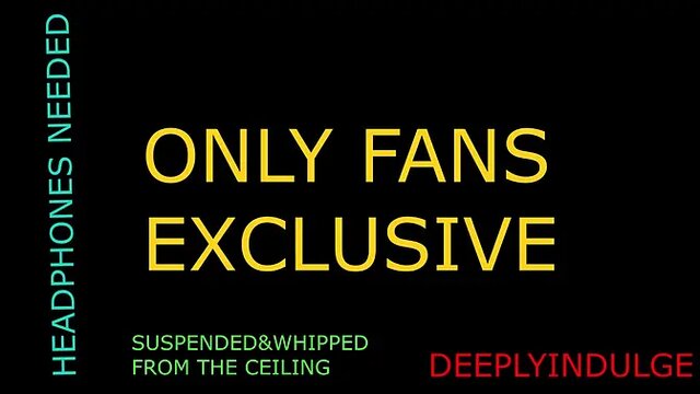 Daddy Dom suspends solo male, whips him rough and fucks him till intense climax