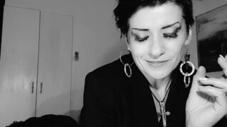 Perverse Psychologist Gets Young Male to Jizz for her over an online cobsultation