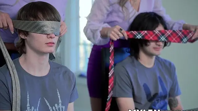 Spiky Dee and Elias Cash dump their hot milk before college