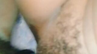 I ate my stepsister's closeup pussy