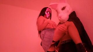 SPECIAL HALLOWEEN VIDEO!! WE DID IT TOGETHER, PUT ON MASKS AND STARTED TOUCHING EROTICLY
