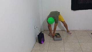 I WAS WORKING OUT WHEN MY STEPMOTHER JOINED ME —  HER BUTTOCKS DRAWING ME IN