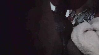 Deep throat action