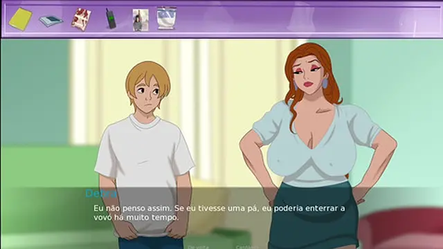 Helping A Busty Pregnant Woman