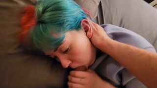 Teen Step Sister Desires to Ease My Tension - But Parents Are Around!