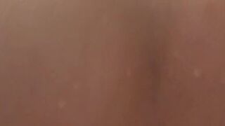 Up close just me and my dildo in the shower